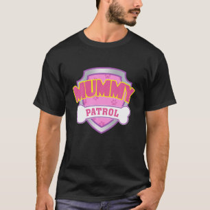 Funny Mummy Patrol - Hunde Mama, Vater für Männer T-Shirt