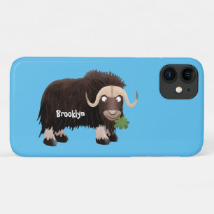 Funny muse ox Cartoon Illustration Case-Mate iPhone Hülle