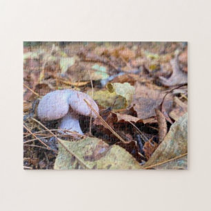 Funny Mushroom Hintern Jigsaw Puzzle