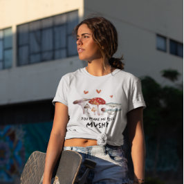 Funny Mushroom, in dem ich mich leicht fühlen kann T-Shirt