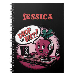 Funny Music Drop The Beet Notizblock