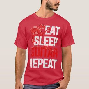 Funny Music Quotes Gitarrist Gips Gitarre T-Shirt