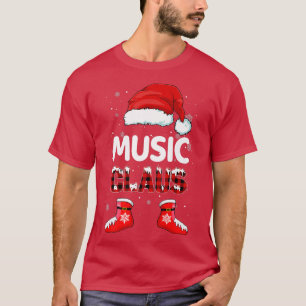 Funny Music Weihnachten Weihnachts-Matchfamilie T-Shirt