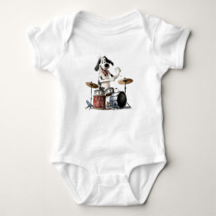 Funny Musical Dog Baby Strampler