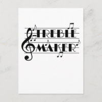 Funny Musician Treble Maker Music Clef