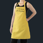Funny Mustard Yellow Chief of the Kitchen Schürze<br><div class="desc">Funny Mustard Yellow Schürze mit dem Satz "Ich besitze diese Küche,  ich bin hier der Chef!". Ein einfaches Design,  das Müttern das Gefühl geben wird,  sich als Gastgeber ihrer eigenen Kochshow zu fühlen. Sie können jedes Detail darauf individuell gestalten.</div>