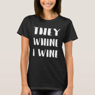 Funny Mutter Vater Wein Drinker Sie wohin ich Wein T-Shirt