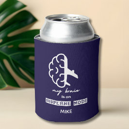 Funny My Brain is on Airplane Mode Coworker Travel Dosenkühler