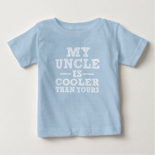 Funny My Onkel ist Cooler als dein Baby-Junge-Shir Baby T-shirt