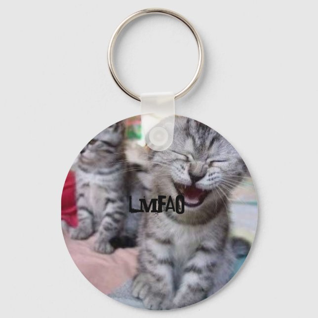 Funny 'n' Adorable Kitten Keyring - LMFAO!! Schlüsselanhänger (Vorderseite)