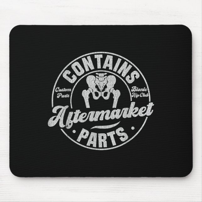 Funny nach Angesagter Operation Erholung bionisch  Mousepad (Vorne)