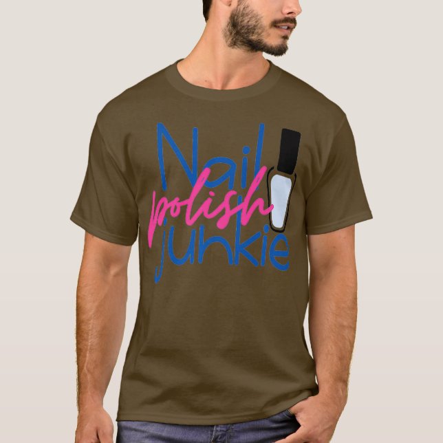 Funny Nail Tech Manicure Sassy Pedicure Diva T-Shirt (Vorderseite)