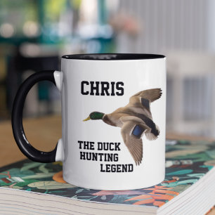 Funny Name Duck Jagd Legend Mallard Sport Tasse