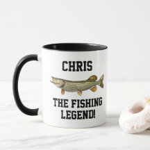 Funny Name Fishing Legend Northern Pike Sports