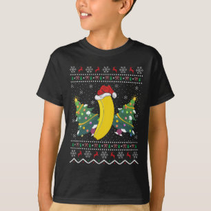 Funny Nana Fruit Lover Xmas Ugly Nana Weihnachten T-Shirt