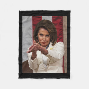 Funny Nancy Pelosi Clap Back Anti Trump Meme T-Shi Fleecedecke