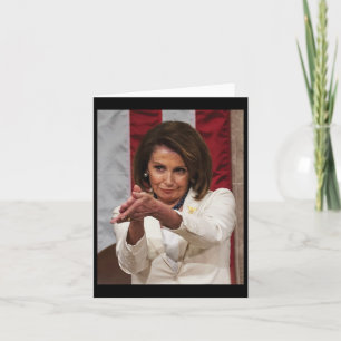 Funny Nancy Pelosi Clap Back Anti Trump Meme T-Shi Karte