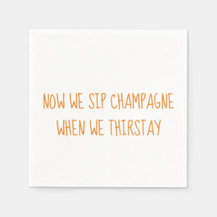 FUNNY NAPKINS SERVIETTE