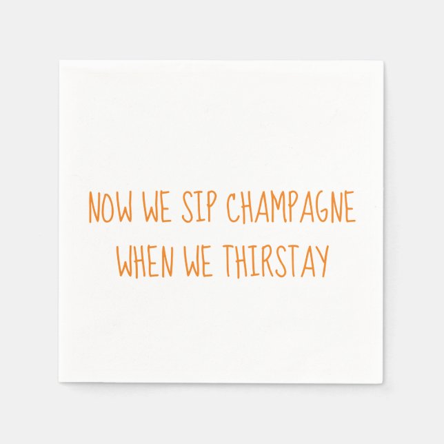 FUNNY NAPKINS SERVIETTE (Vorderseite)