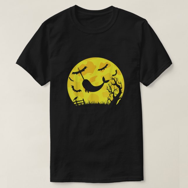 Funny Narwhal Halloween Kostüm Narwhal Liebhaber T-Shirt (Design vorne)