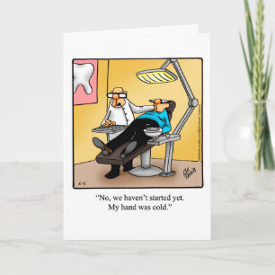 Funny National Boss Day For Dentist Card Karte