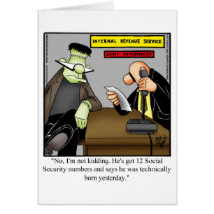 Funny National Boss’s Day Card "Spectickles"