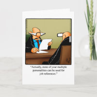 Funny National Bosses Day Card "Spectickles"