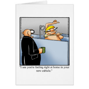 Funny National Boss's Day Card "Spectickles"