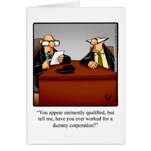 Funny National Boss's Day Card "Spectickles"