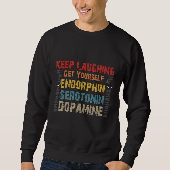 Funny National Let's lacht Tagesangebot Behalt Lac Sweatshirt (Vorderseite)