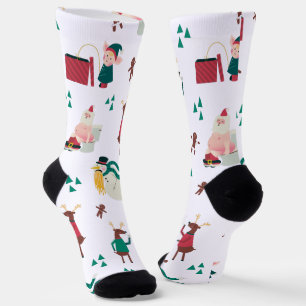Funny Naughty Holiday Socken