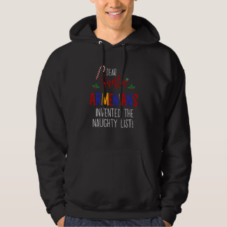 Funny Naughty List Armenian Familie Weihnachtsmatt Hoodie