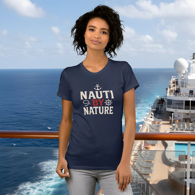 Funny Nautical Crutical Ship Geschenk T-Shirt (Von Creator hochgeladen)