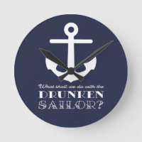Funny Naval Drunksailor Sea Shanty Nautical