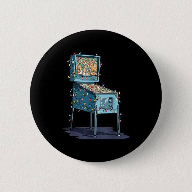 Funny Nball Machine Christmas Graphics Lights Love Button (Vorderseite)