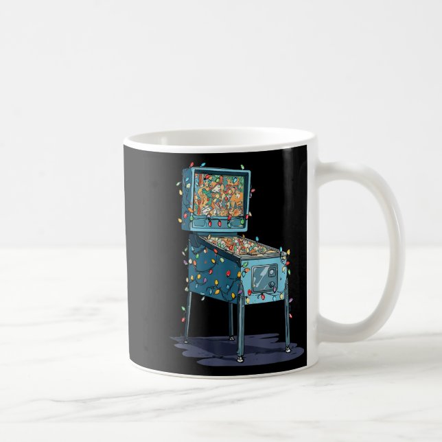 Funny Nball Machine Christmas Graphics Lights Love Kaffeetasse (Rechts)