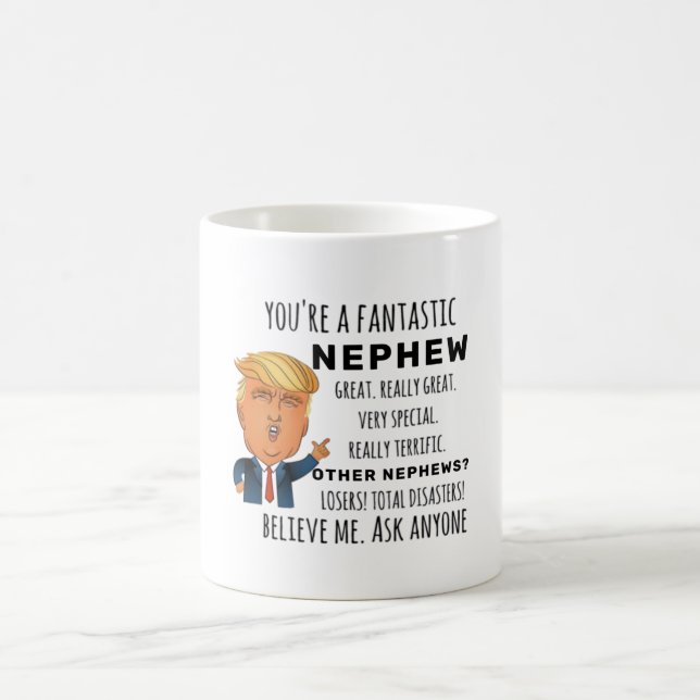 Funny Nephew Birthday Bestes Geschenk Kaffeetasse (Mittel)