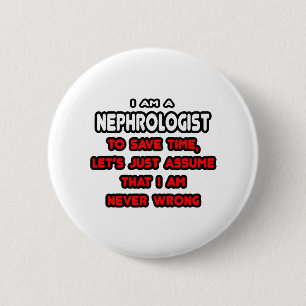 Funny Nephrologist T - Shirt und Geschenke Button