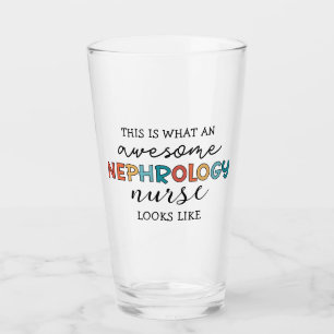 Funny Nephrology Nurse Phantastische Wertschätzung Glas