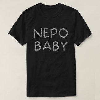 Funny Nepo Baby Glitzer T-Shirt