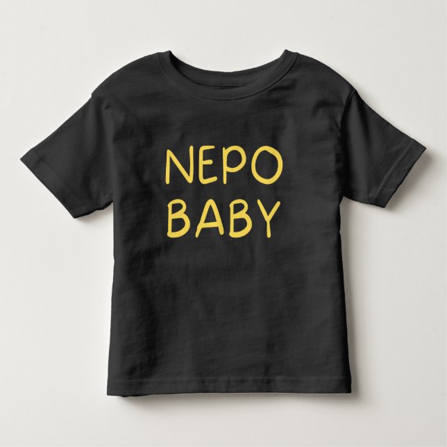 Funny Nepo Baby Kleinkind T-shirt (Vorderseite)