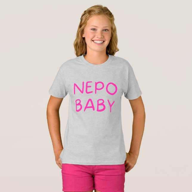 Funny Nepo Baby T - Shirt (Vorne ganz)
