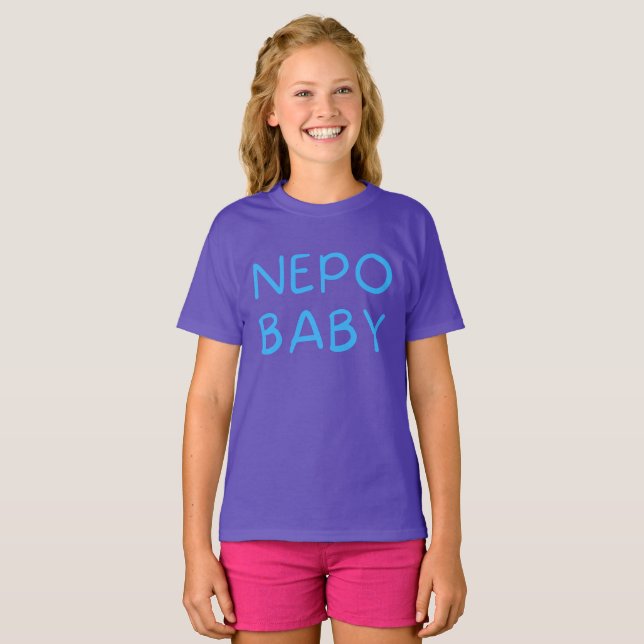 Funny Nepo Baby T - Shirt (Vorne ganz)