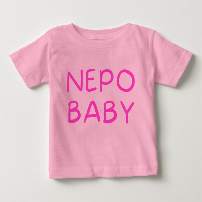Funny Nepo Baby T - Shirt (Vorderseite)