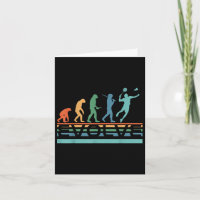 Funny Nerdy Evolve Badminton Player Evolution Spor