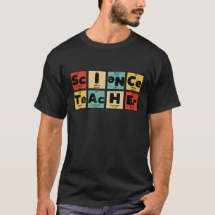 Funny Nerdy Science Teacher Periodic Table Element T-Shirt