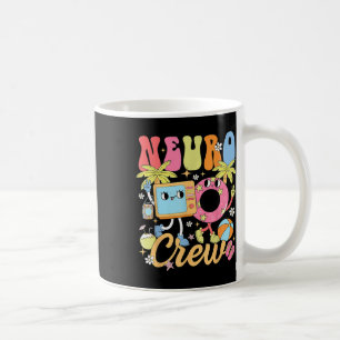 Funny Neuro Crew Summer Vibe Neurologie Kindergart Kaffeetasse