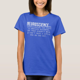 Funny Neuroscience Definition Neuro Nurse T-Shirt