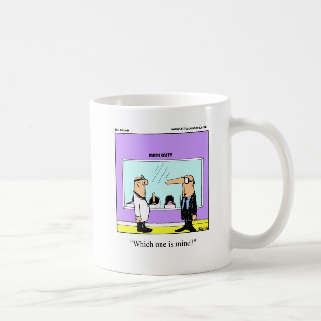 Funny New Dad Tasse Geschenk (Rechts)