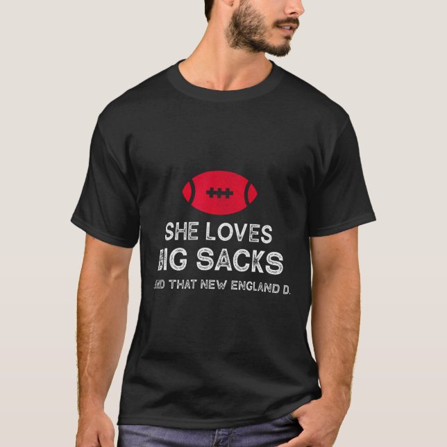 Funny New England Football Quote Men Women Gift  T-Shirt (Vorderseite)